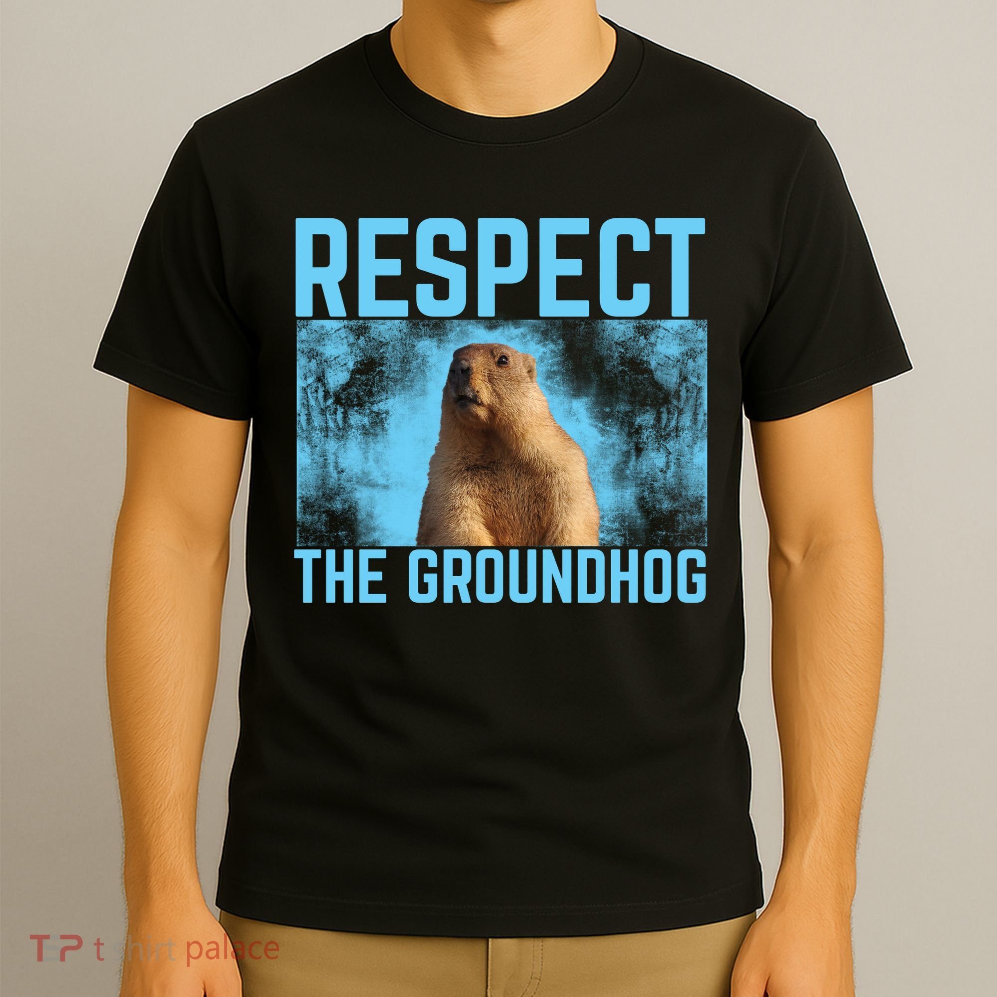 Funny Respect The Groundhog T-Shirt