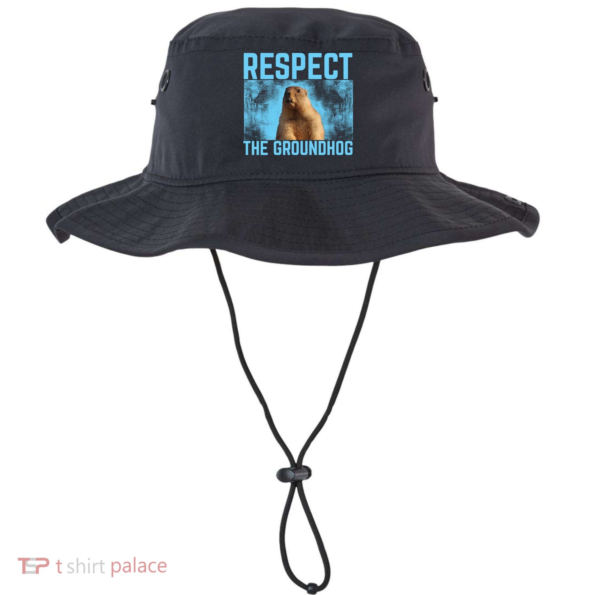 Funny Respect The Groundhog Bucket Hat
