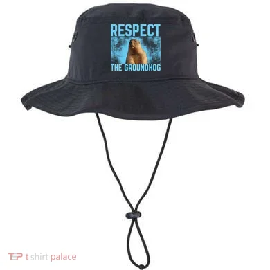 Funny Respect The Groundhog Bucket Hat