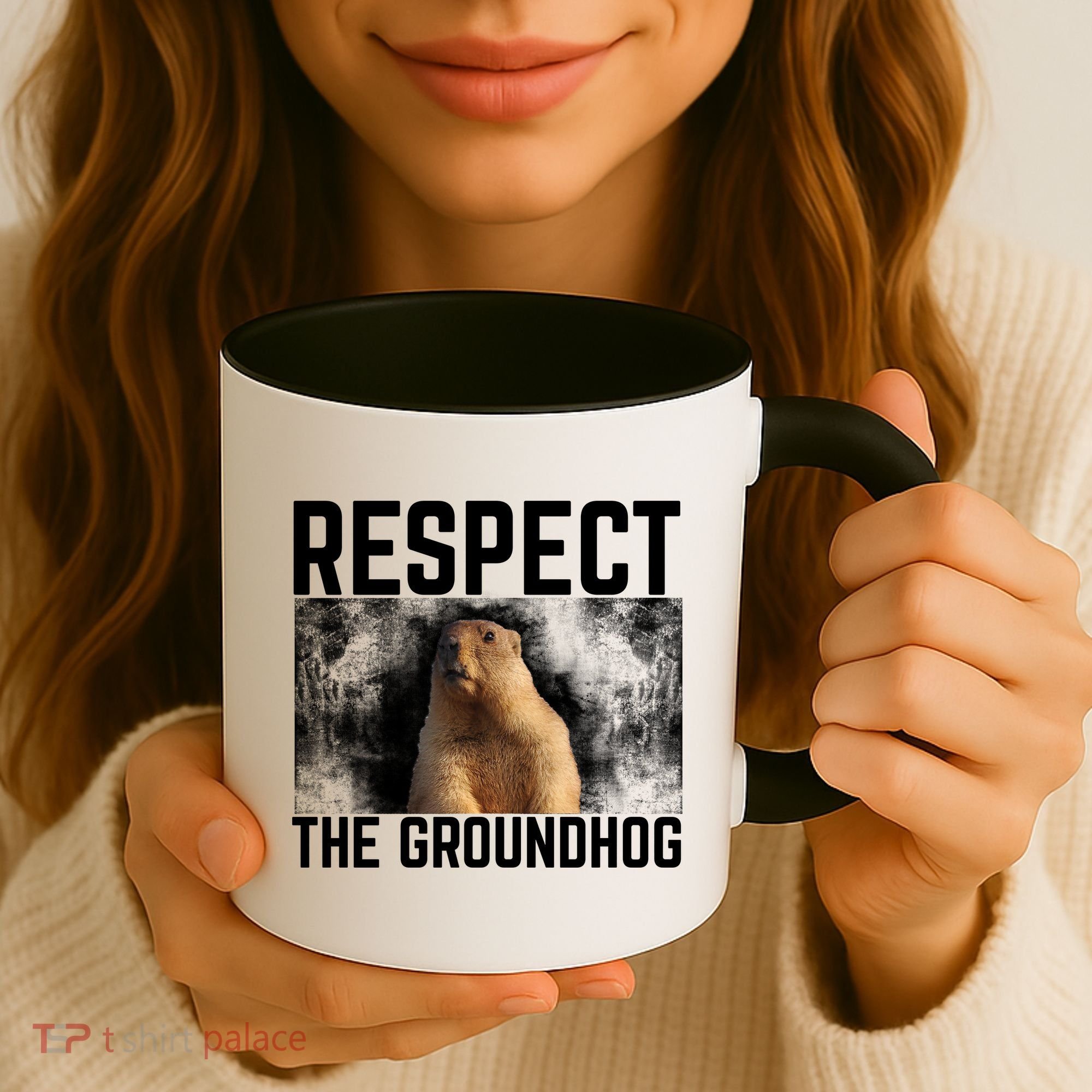 Funny Respect The Groundhog Coffee Mug