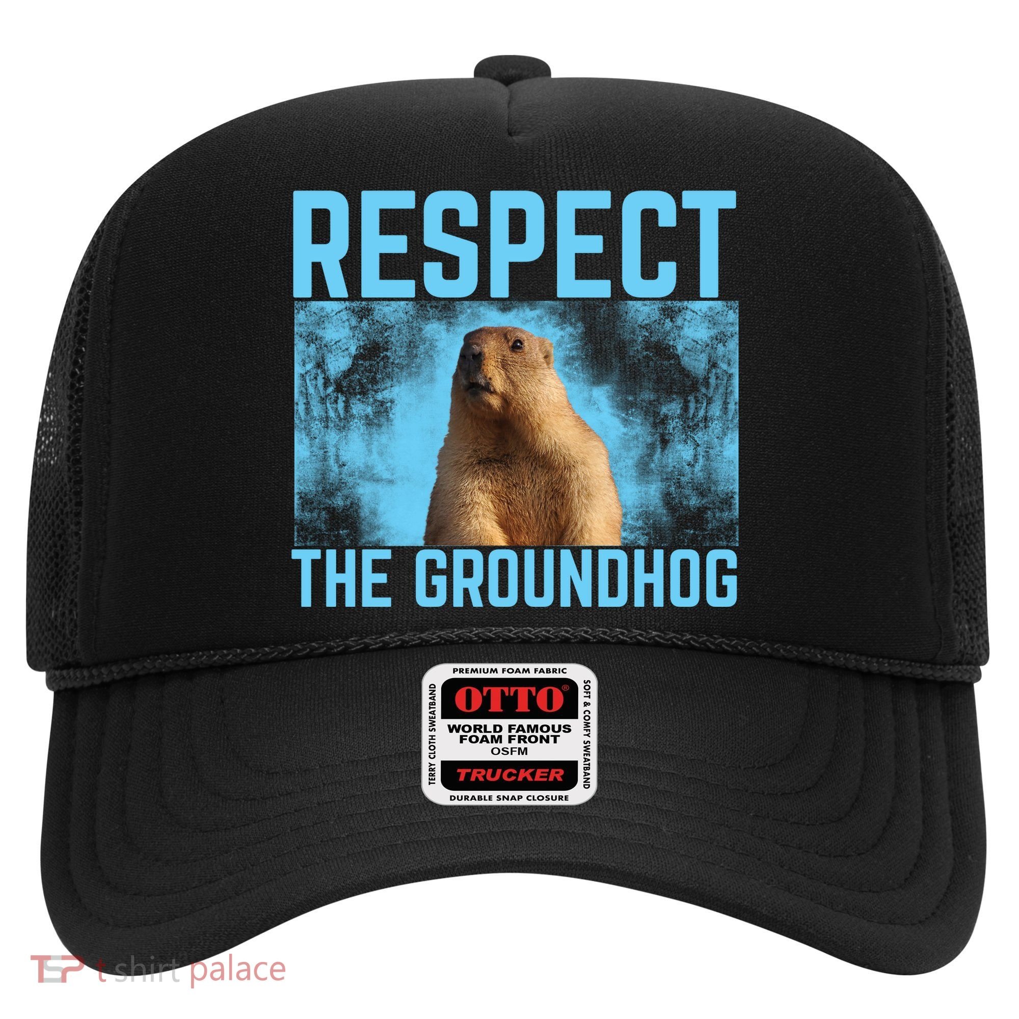 Funny Respect The Groundhog Hat