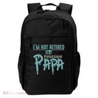 Funny Retired Professional Papa Backpack thumb 0