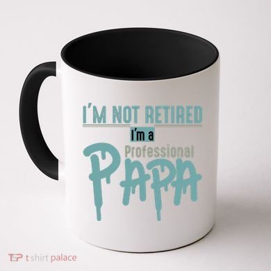Funny Retired Professional Papa Coffee Mug