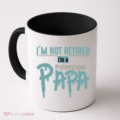 Funny Retired Professional Papa Coffee Mug