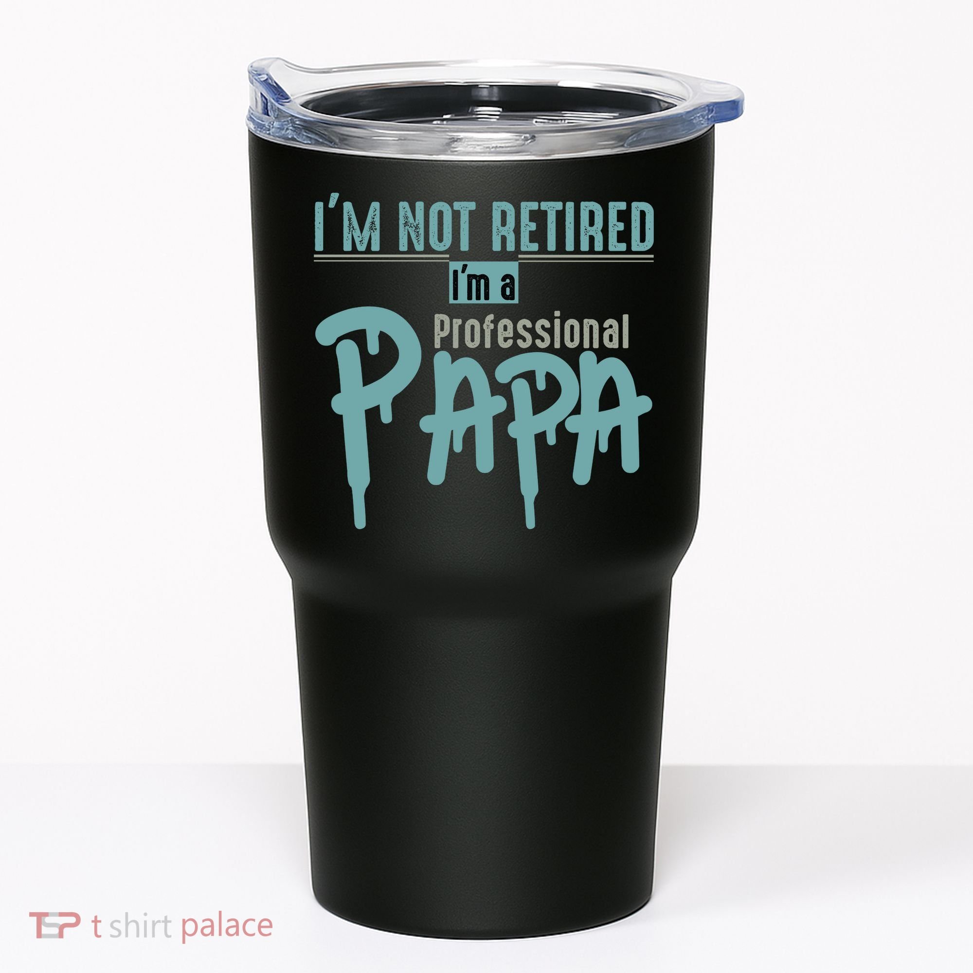 Funny Retired Professional Papa Tumbler