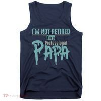 Funny Retired Professional Papa Tank Top thumb 0