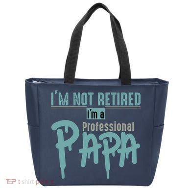 Funny Retired Professional Papa Tote Bag