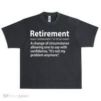 Funny Retirement Definition  Urban Oversized Heavyweight T-Shirt thumb 0
