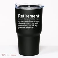 Funny Retirement Definition  Tumbler thumb 0