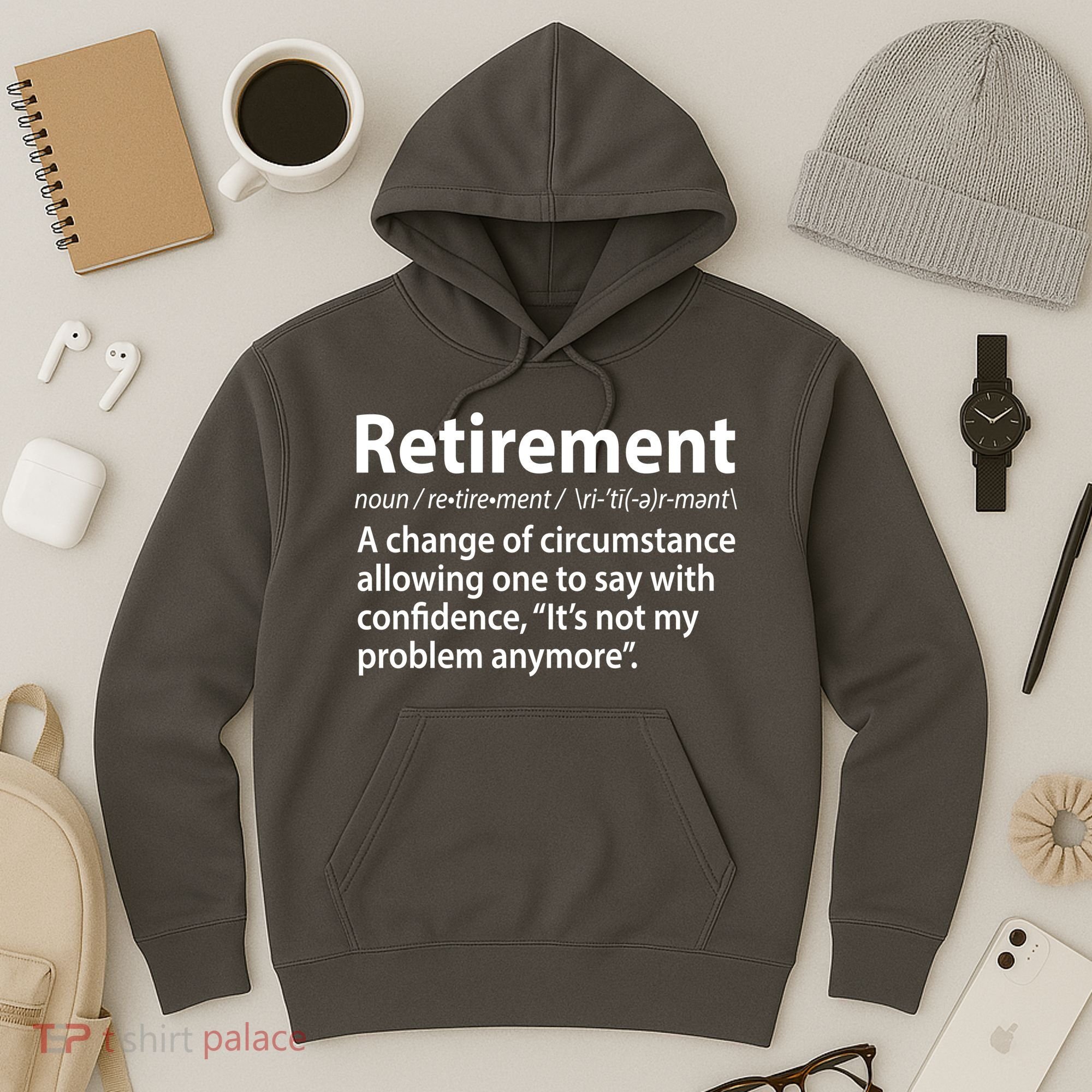 Funny Retirement Definition  Hoodie
