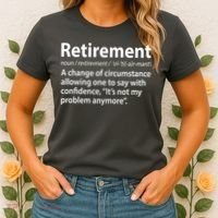Funny Retirement Definition  Women's T-Shirt thumb 2
