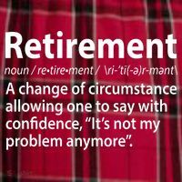 Funny Retirement Definition  Men's Flannel Plaid Pajama Pants thumb 2