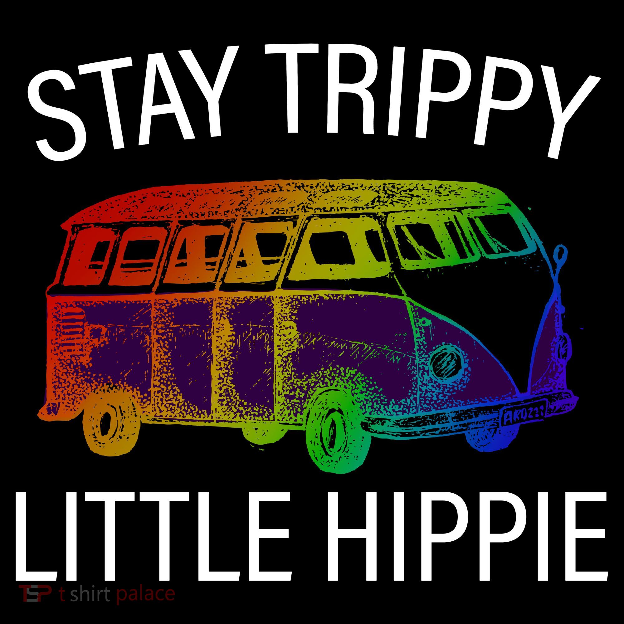Funny Reto - Stay Trippy Little Hippie Women's Hoodie