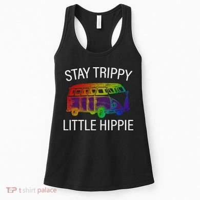 Funny Reto - Stay Trippy Little Hippie Women's Tank Top