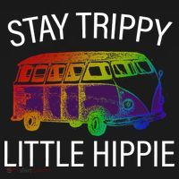 Funny Reto - Stay Trippy Little Hippie Toddler Hoodie thumb 2