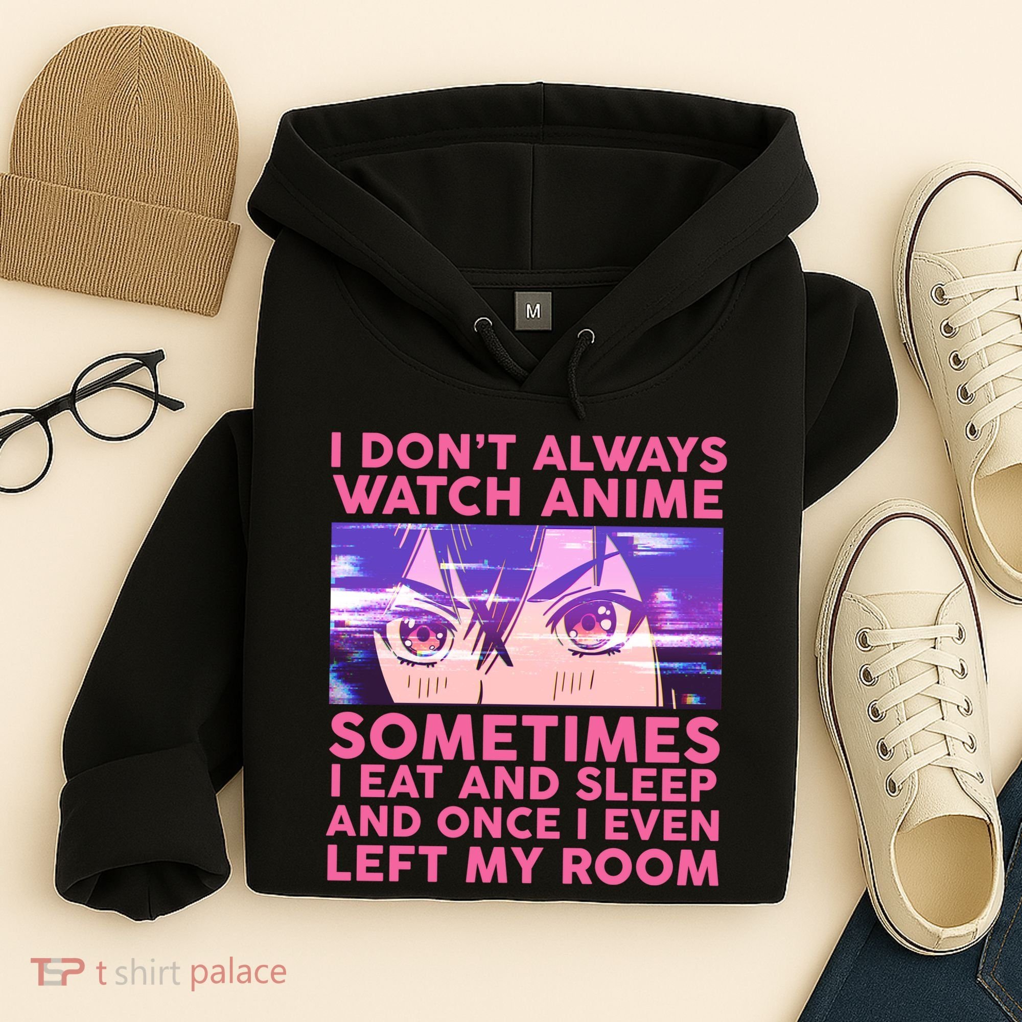 Funny Retro I Don't Always Watch Anime Anime Fan Hoodie