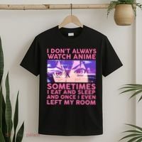 Funny Retro I Don't Always Watch Anime Anime Fan T-Shirt thumb 2