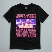Funny Retro I Don't Always Watch Anime Anime Fan T-Shirt thumb 5