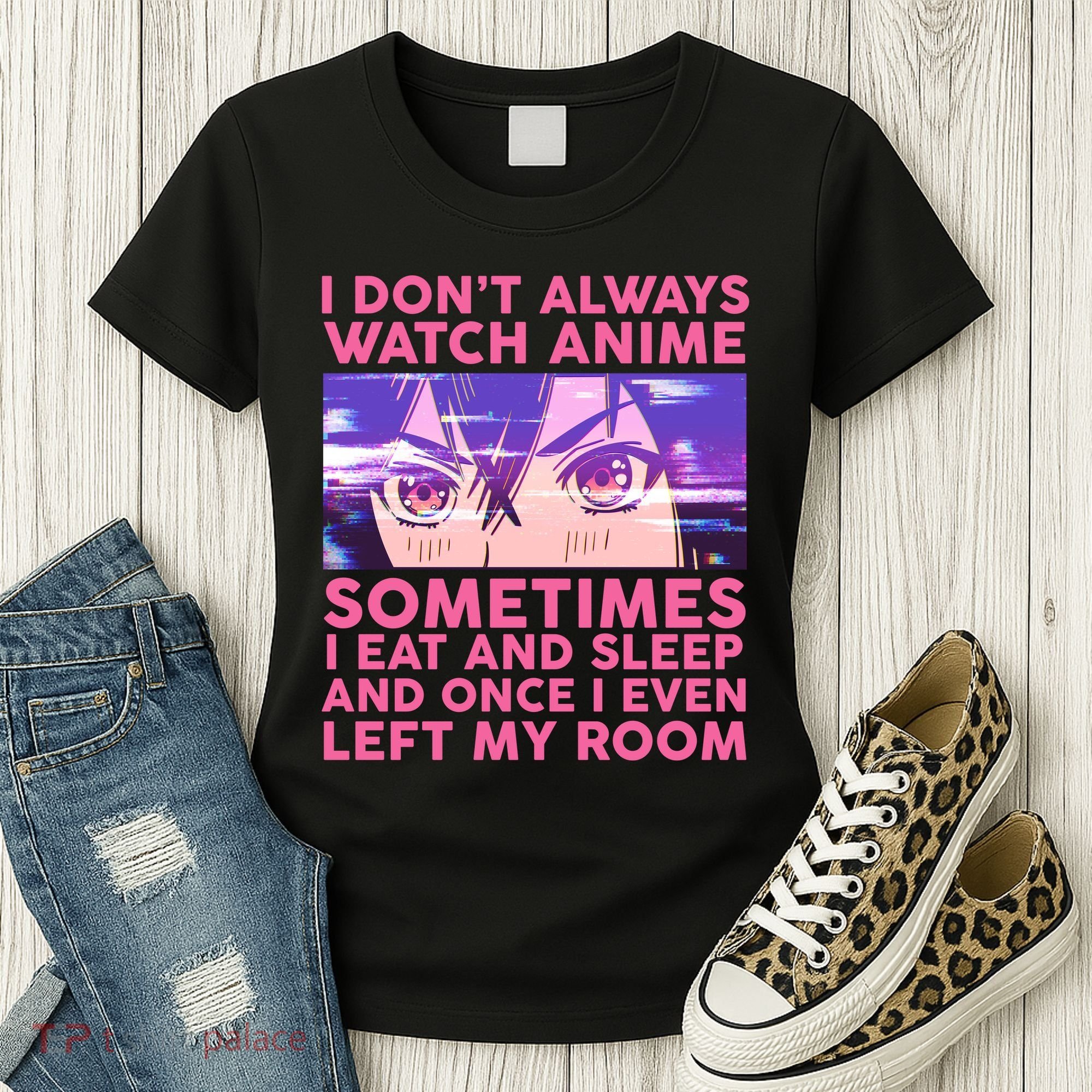 Funny Retro I Don't Always Watch Anime Anime Fan Women's T-Shirt