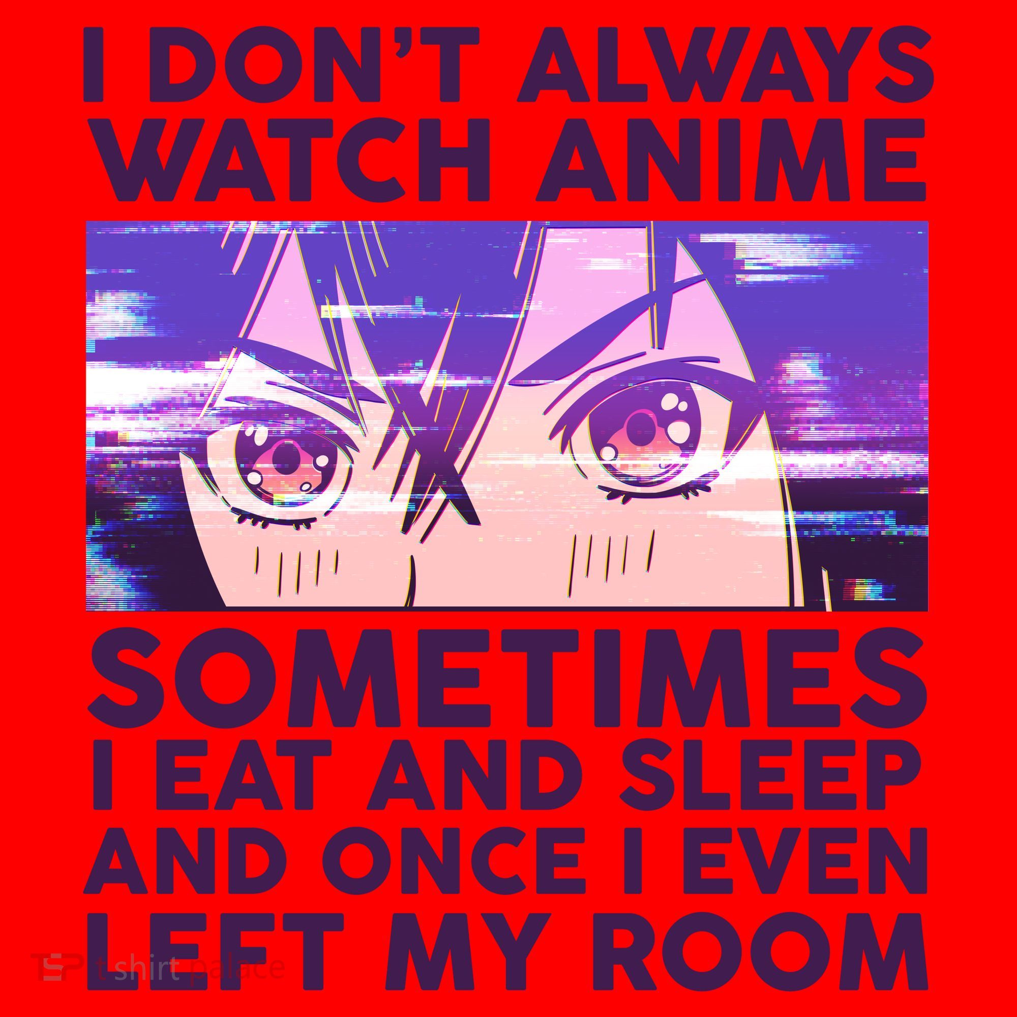 Funny Retro I Don't Always Watch Anime Anime Fan Santa Hat