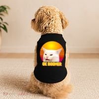 Funny Retro Table Cat OK Boomer Meme Doggie Tank thumb 2