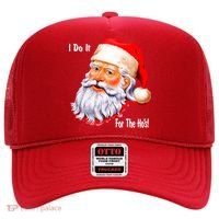 Funny Santa Claus I Do It For The HO'S Christmas Hat thumb 0