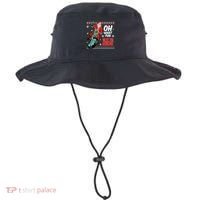 Funny Santa Oh What Fun It Is To Ride Motorcycle Bucket Hat thumb 0