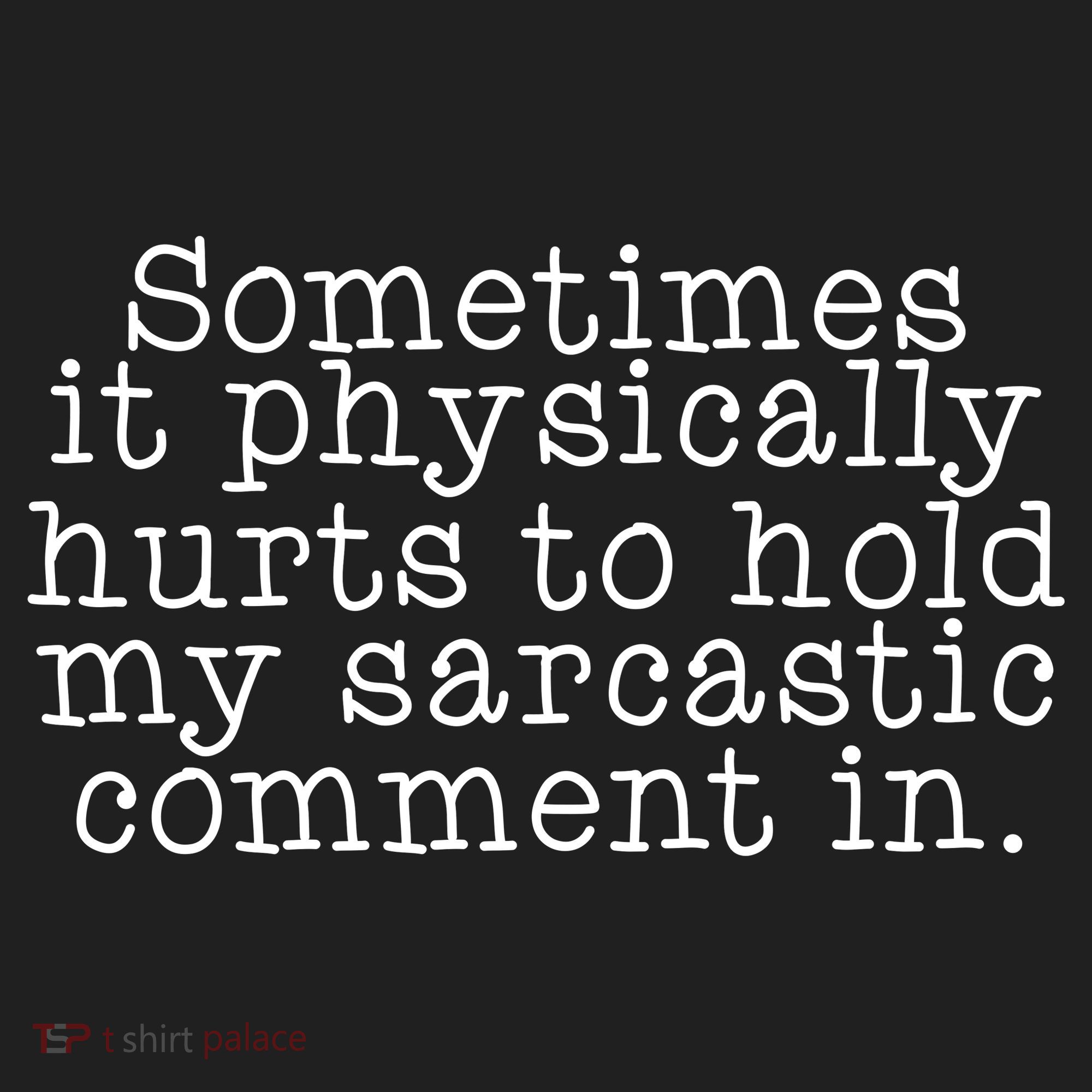 Funny Sarcastic Comment Golf Towel