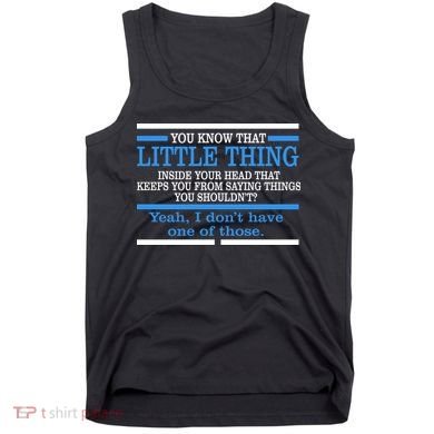 Funny Sarcastic Mind Tank Top