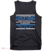 Funny Sarcastic Mind Tank Top thumb 0