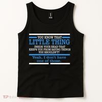 Funny Sarcastic Mind Tank Top thumb 2