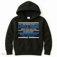 Funny Sarcastic Mind Kids Hoodie thumb 0