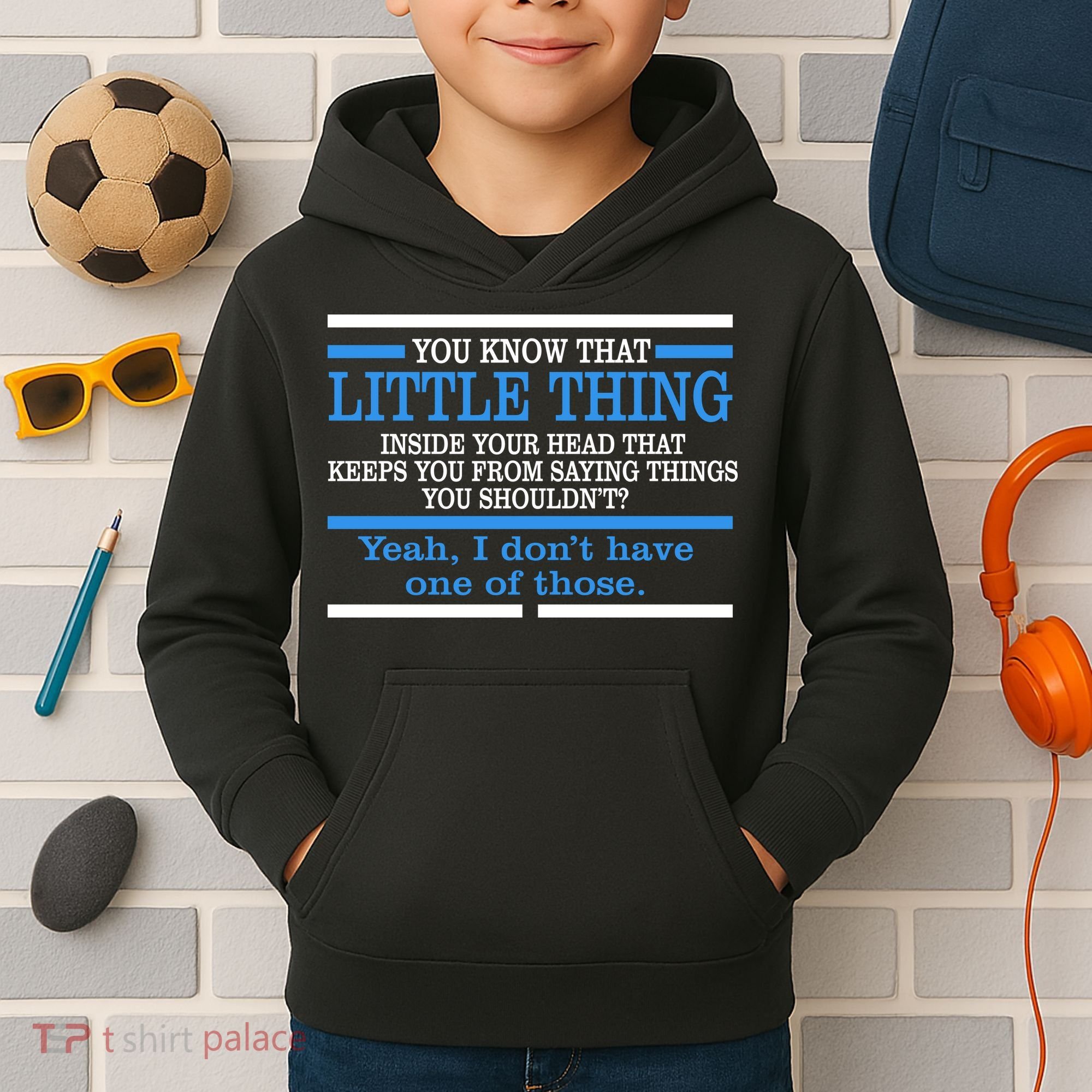 Funny Sarcastic Mind Kids Hoodie