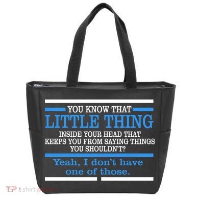Funny Sarcastic Mind Tote Bag