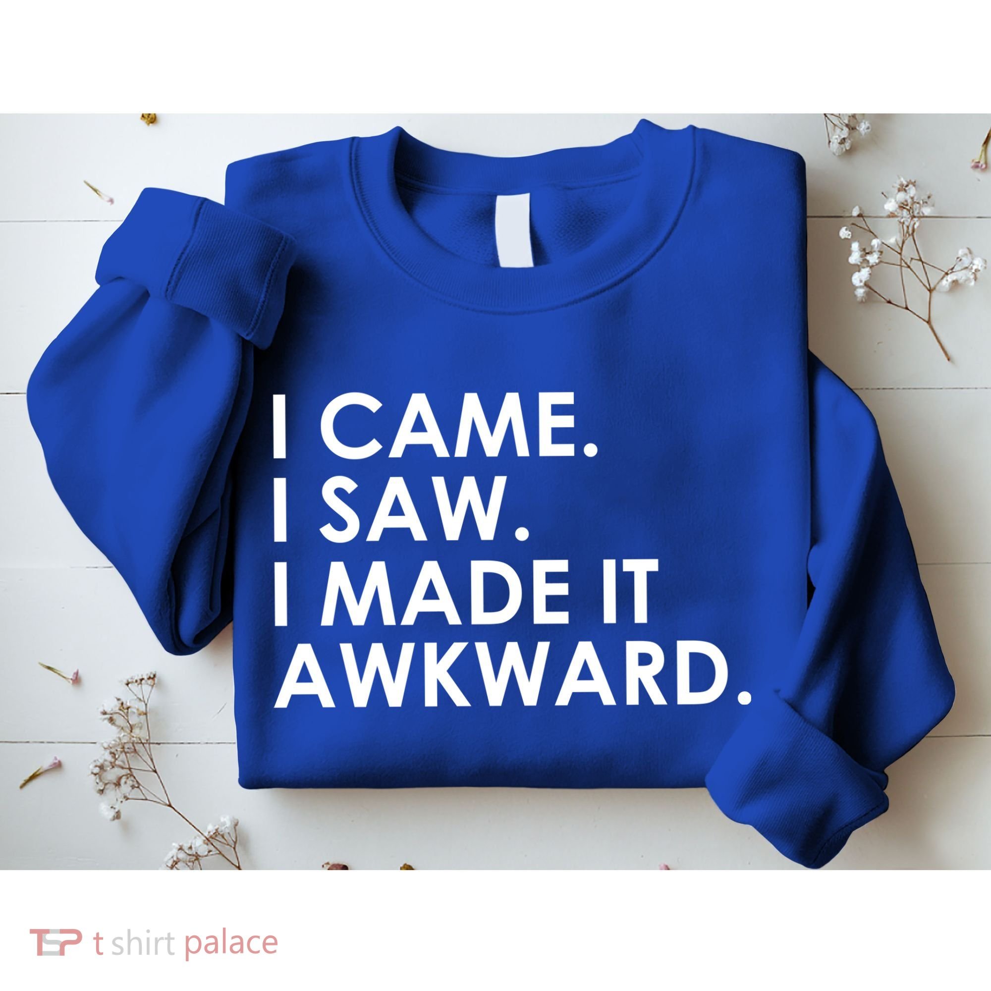 Funny Saying - I Came. I Saw. I Made It Awkward. Sweatshirt