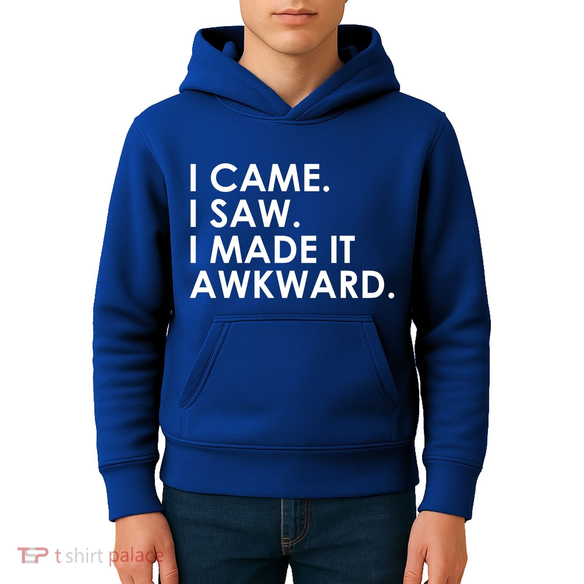 Funny Saying - I Came. I Saw. I Made It Awkward. Kids Hoodie