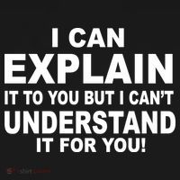 Funny Sayings I Can Explain It But I Can't Understand It For You Women's Hoodie thumb 2