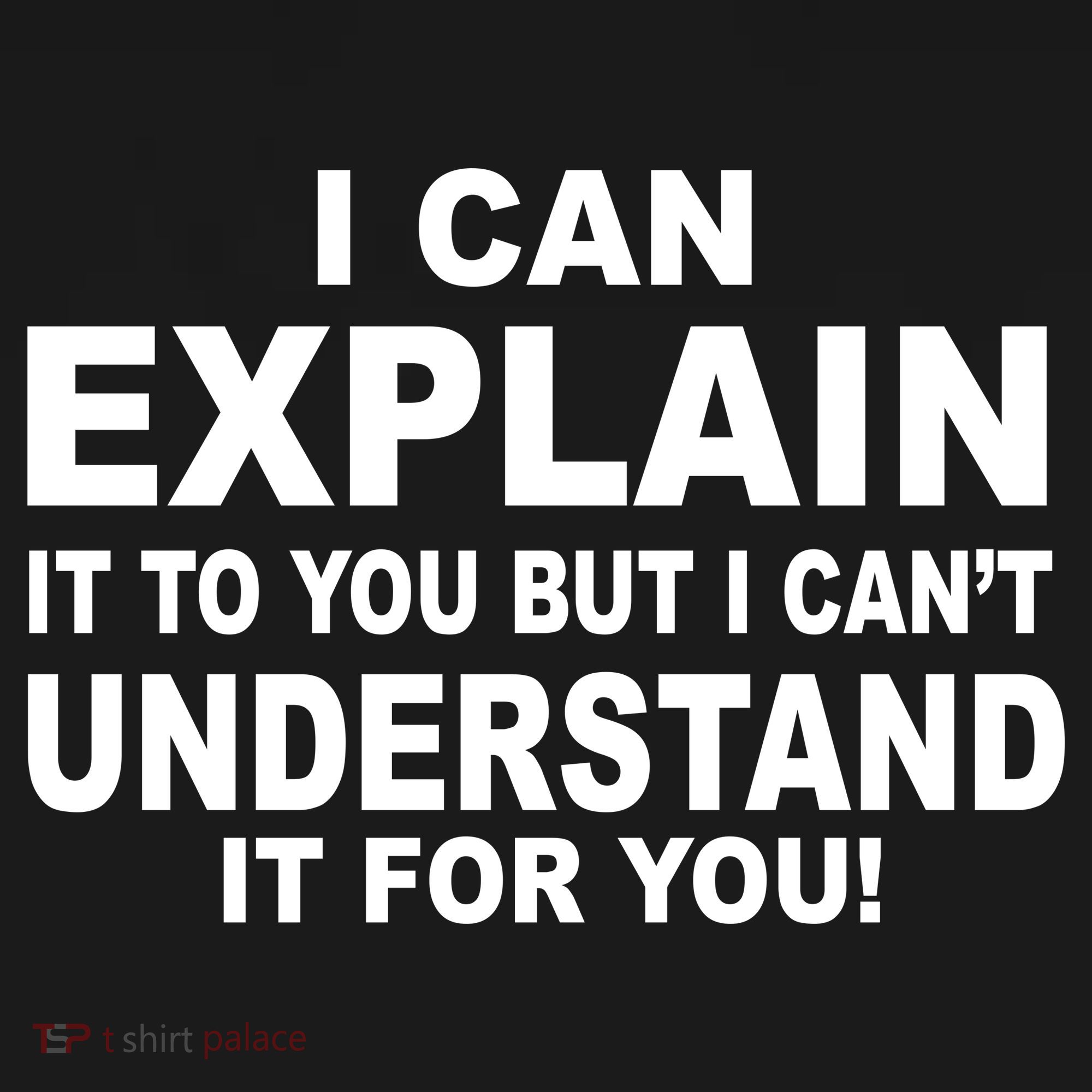 Funny Sayings I Can Explain It But I Can't Understand It For You Women's Hoodie