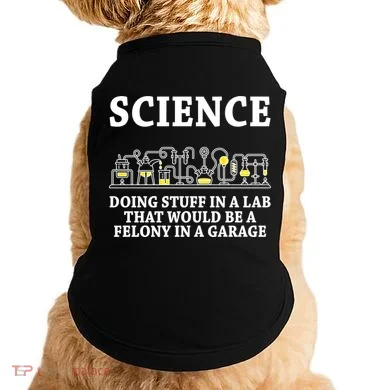 Funny Science Definition Doggie Tank