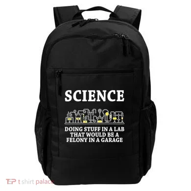 Funny Science Definition Backpack