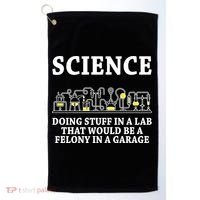 Funny Science Definition Golf Towel thumb 0