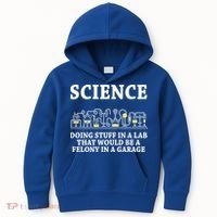 Funny Science Definition Kids Hoodie thumb 0