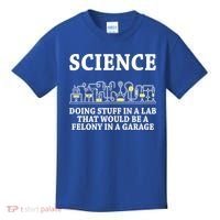 Funny Science Definition Kids T-Shirt thumb 0