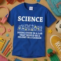 Funny Science Definition Kids T-Shirt thumb 3