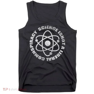 Funny Science Liberal Conspiracy Tank Top