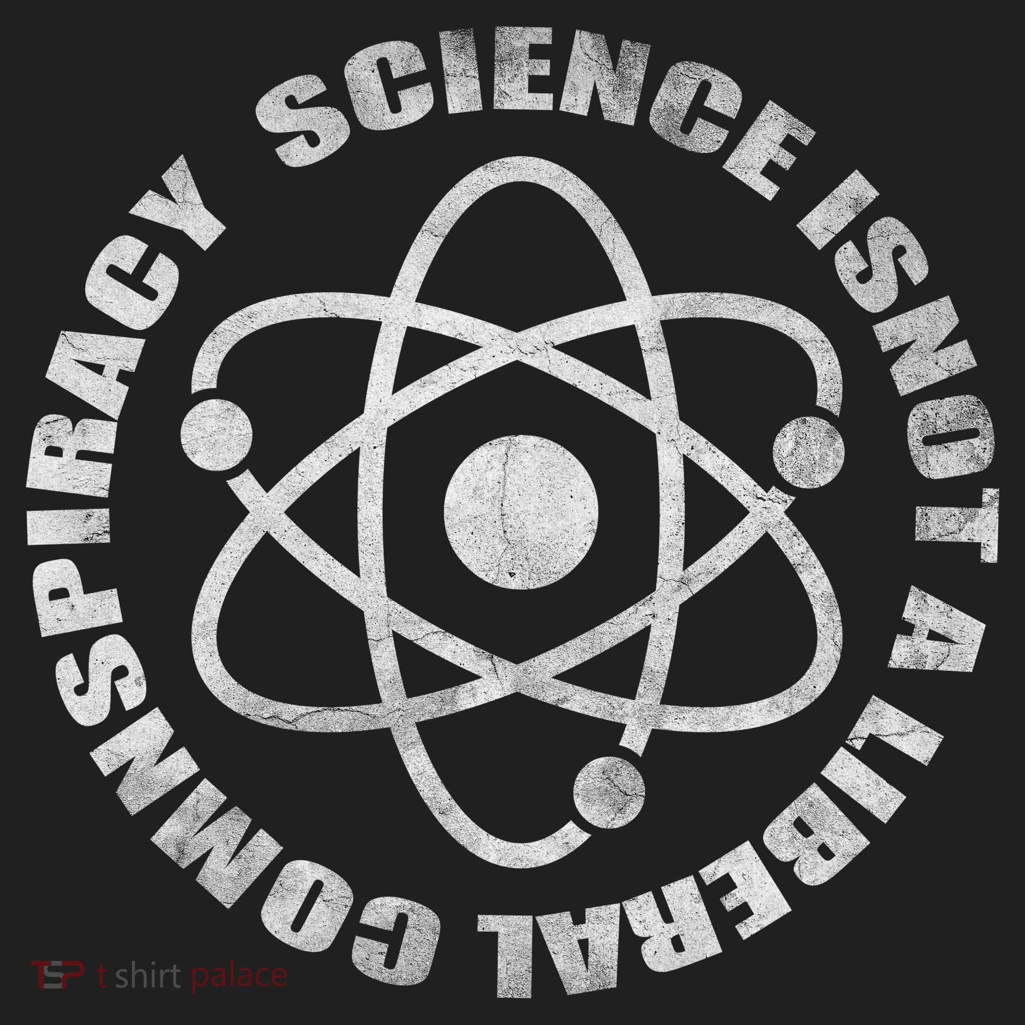 Funny Science Liberal Conspiracy Golf Towel