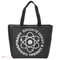 Funny Science Liberal Conspiracy Tote Bag thumb 0