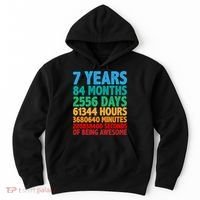 Funny Seven Years Old 7th Birthday Hoodie thumb 0