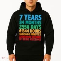 Funny Seven Years Old 7th Birthday Hoodie thumb 2