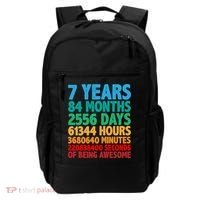 Funny Seven Years Old 7th Birthday Backpack thumb 0